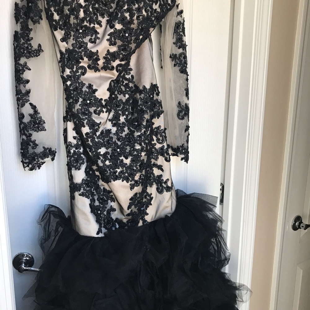 Mermaid dress never been worn custom made